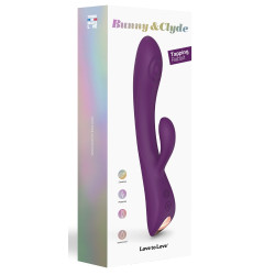 Love to Love Vibro Rabbit Bunny & Clyde Love to Love 22cm Violet